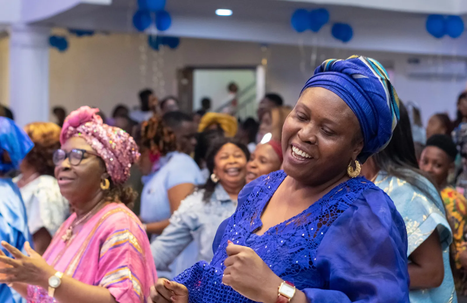 A House Fellowship gathering of Worshippers' City Global members in a home